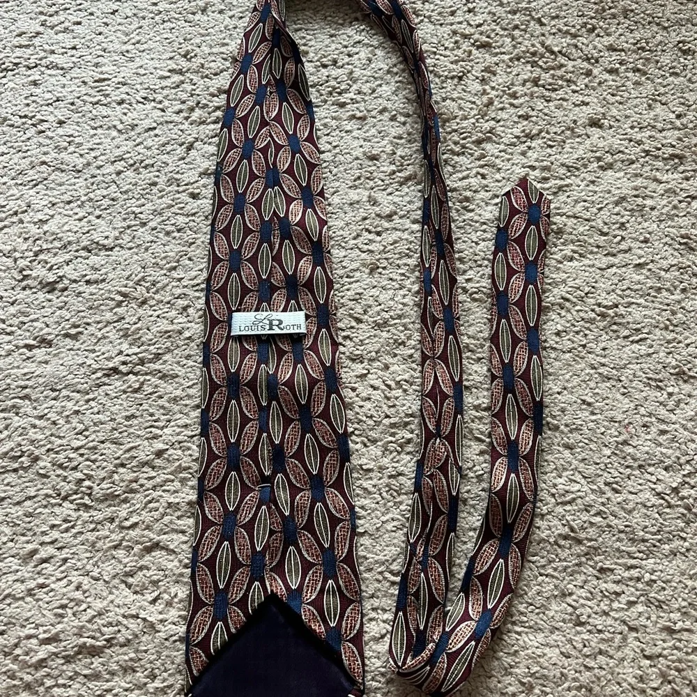 Louis Roth Tie D7 - Picture 2 of 3